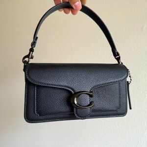 Coach Pebbled Leather Tabby 20 Bag